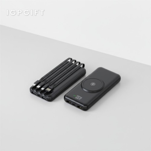 多功能無線充電行動電源