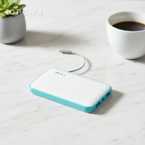 內置線移動電源