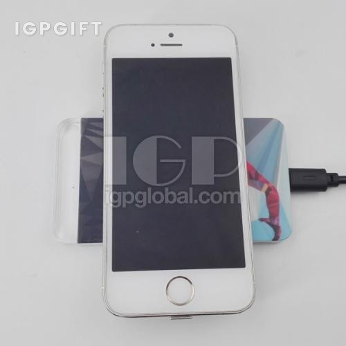 發光卡片無線充電器