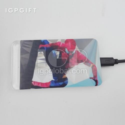 發光卡片無線充電器