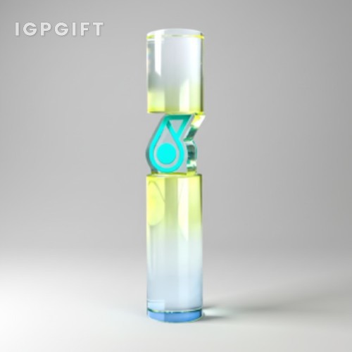 彩色光芒系列獎座 18