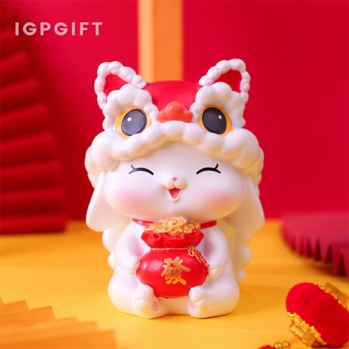 春節兔子儲錢罐