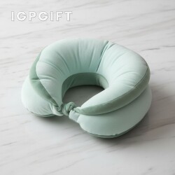 泡沫粒子雙層U型枕