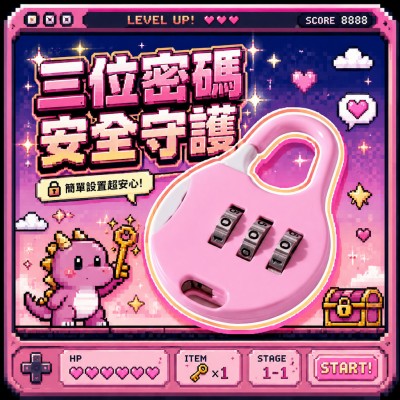 香港企業禮品訂製 - 圓形密碼鎖
