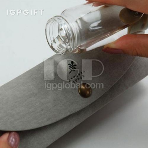 翻蓋防水鈕扣文具袋