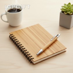 定製竹製筆記本