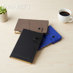奢華皮革記事本套裝