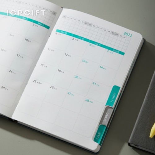 A5創意綁帶商務日誌本