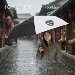 自動開合風壓雨傘