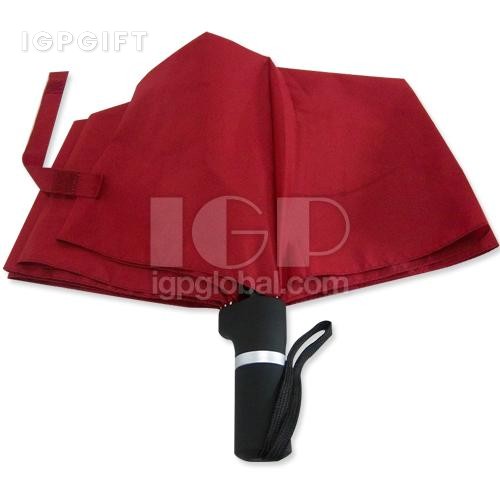 三折縮骨偏心傘