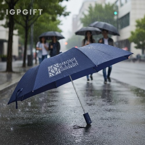 自動開合摺疊雨傘 - 環保材質