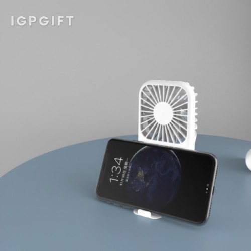 便攜式迷你風扇支架式充電器