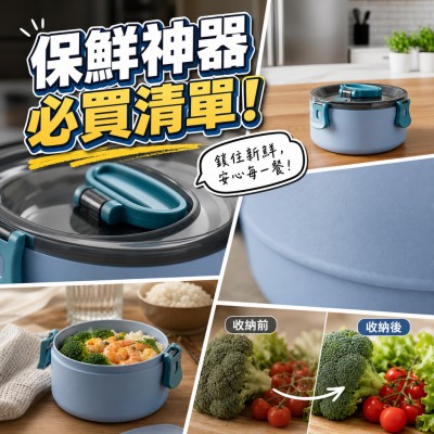 香港企業禮品訂製 - 安全鎖食品儲存容器