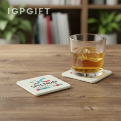 可降解環保圓形杯墊