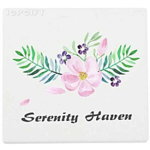 吸水石方形杯墊