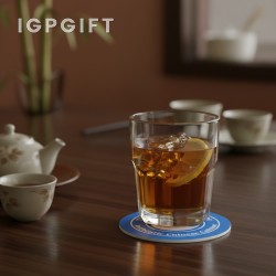 定製圓形Vinyl杯墊