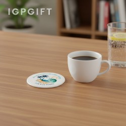 圓形塑料杯墊