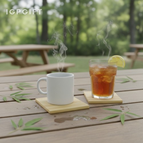 環保竹製杯墊