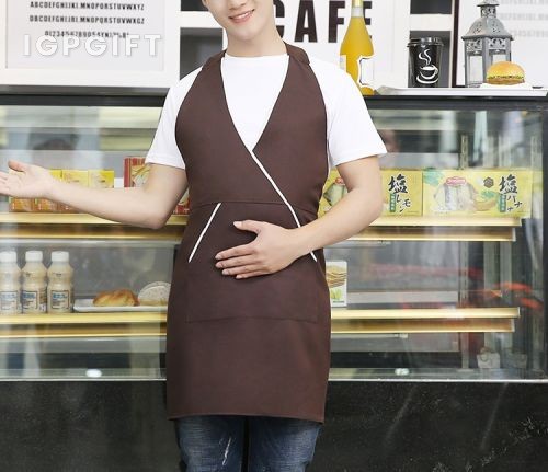 時尚餐廳工作服圍裙