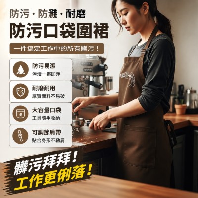 香港企業禮品訂製 - 防污口袋圍裙