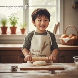 甜美兒童圍裙