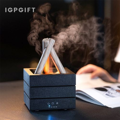 創意篝火香薰機加濕器