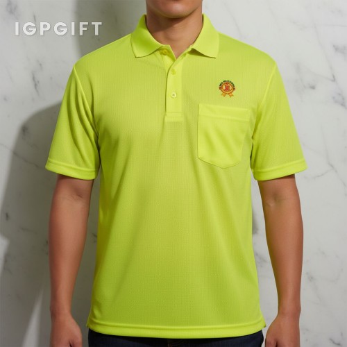 多功能抗菌口袋 polo 衫