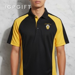男士抗扯色塊 Polo 衫