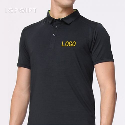 拼色POLO衫