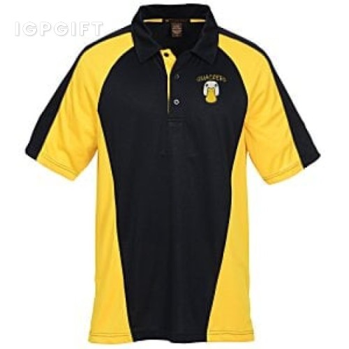 男士抗扯色塊 Polo 衫
