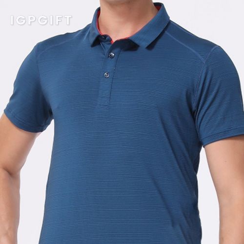 拼色POLO衫