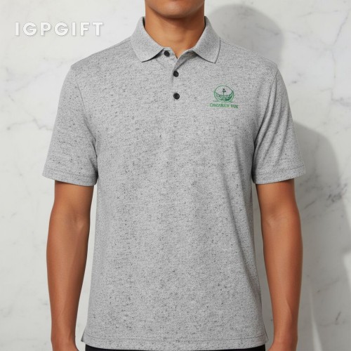 空間染色高爾夫 polo 衫