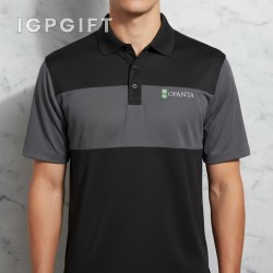 時尚色塊職業Polo衫 - 男款