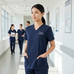 女士兩口袋醫務上衣