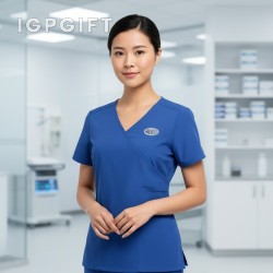 女士機械拉伸仿包裙上衣