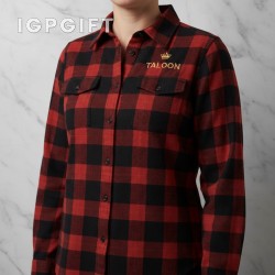 女款經典方格襯衫