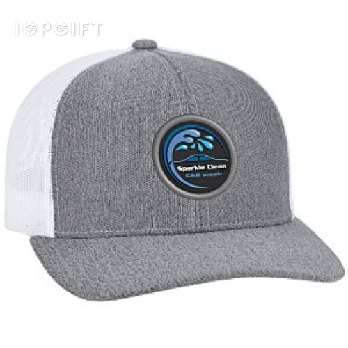 經典酷炫卡車司機帽 - 全彩貼片