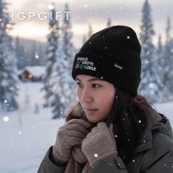 護耳針織帽