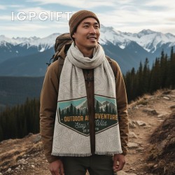 全彩圍巾