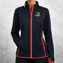 女士運動拉伸表現夾克