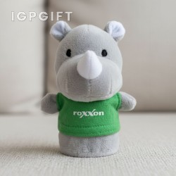 小短腿犀牛玩偶