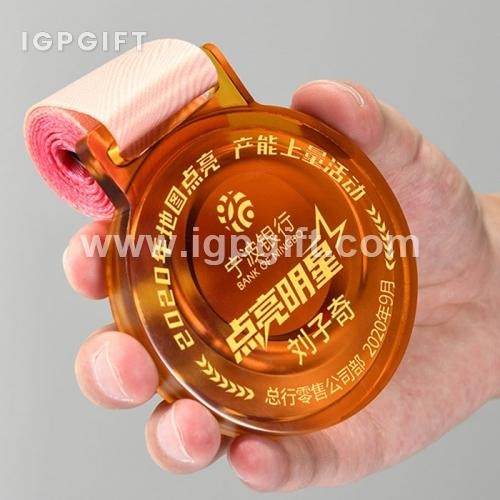 創意琉璃掛牌獎牌