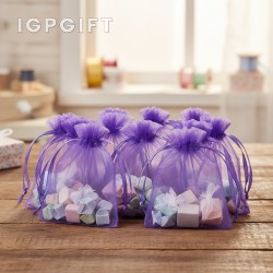 透明紗帶禮品袋 - 10個裝