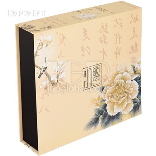 花鳥月餅連體禮品盒