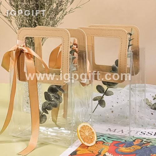 透明PVC伴手禮手提禮品袋