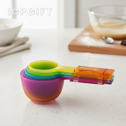 多彩透明量杯套裝