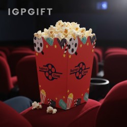 迷你波浪造型爆米花盒