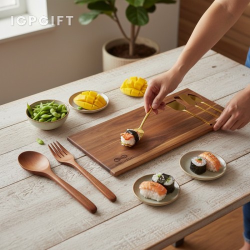 四件套木製餐具組