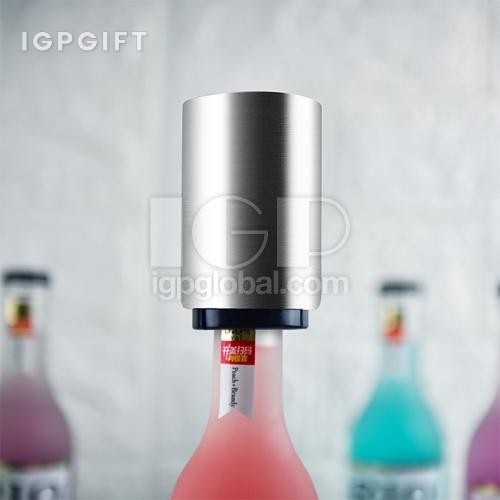 全自動按壓式不鏽鋼啤酒開瓶器
