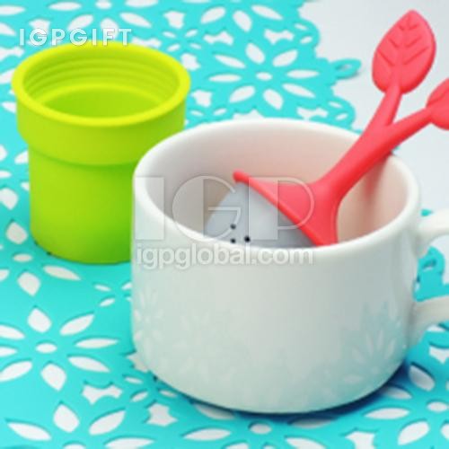 葉子泡茶隔